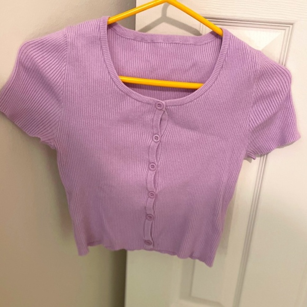 Cute Cropped Cardigan (Size Small)